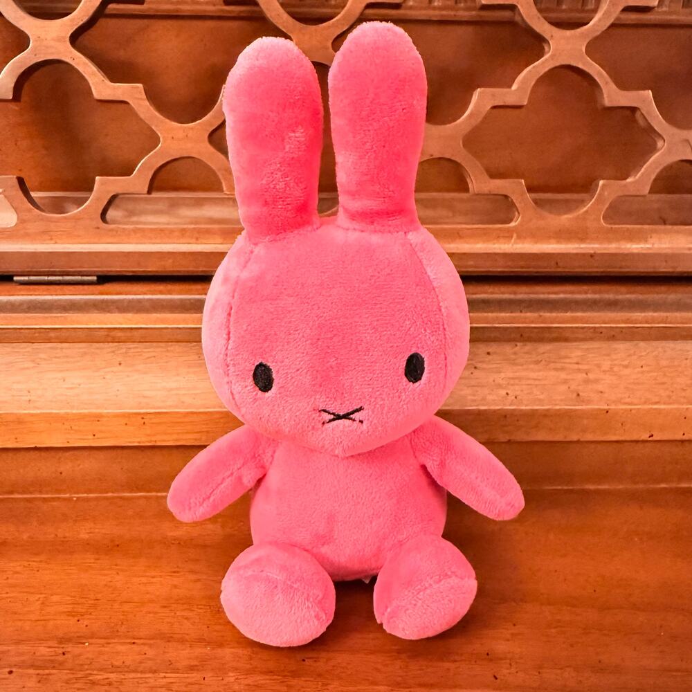 Douglas Miffy Hot Pink Bunny Plush 8.5” Stuffed Rabbit